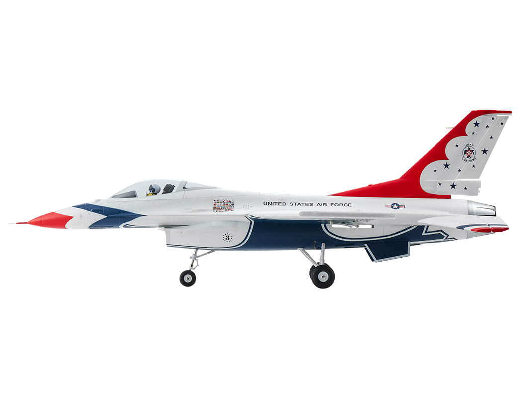 FMS 64mm F-16 BLUE THUNDER EDF PNP FMS146PBT