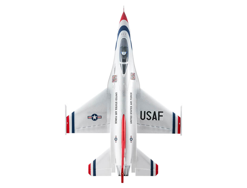 FMS 64mm F-16 BLUE THUNDER EDF PNP FMS146PBT