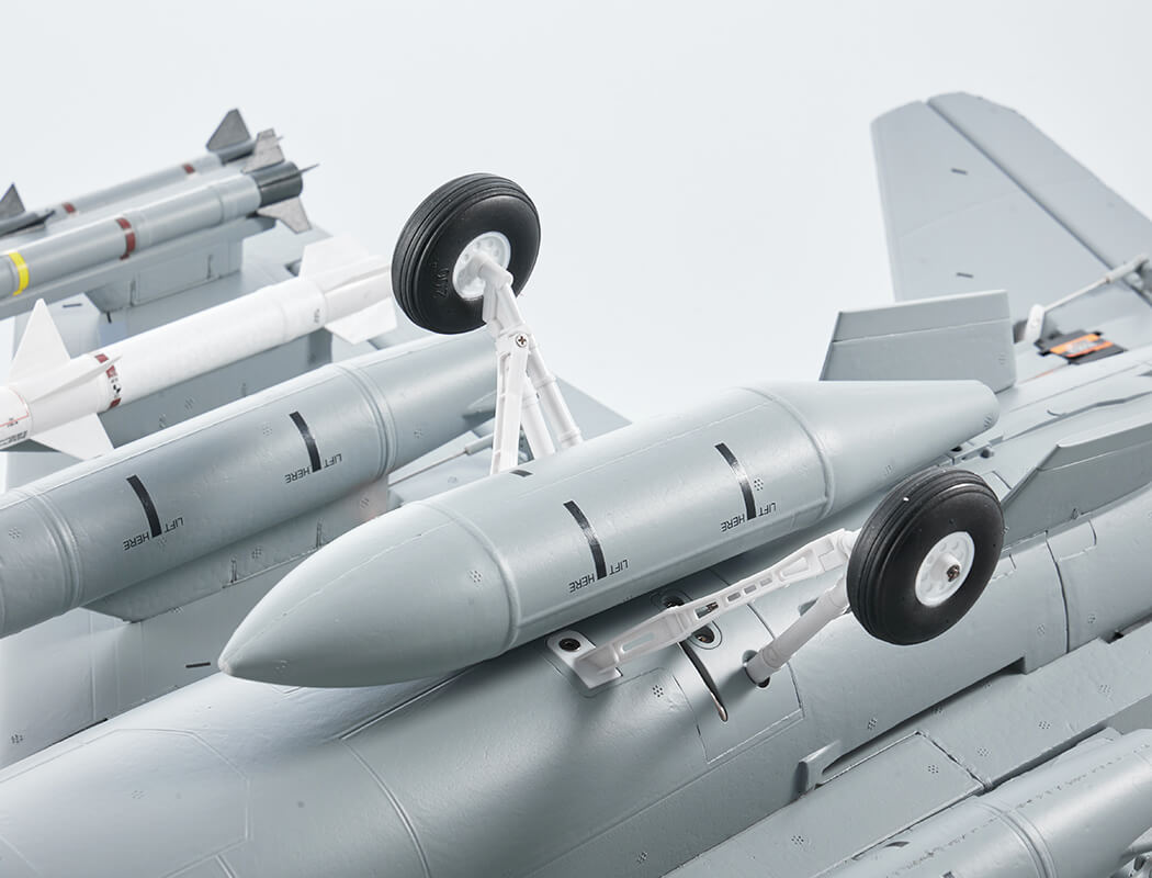 FMS 64mm F-16 GREY EDF PNP FMS146PGY