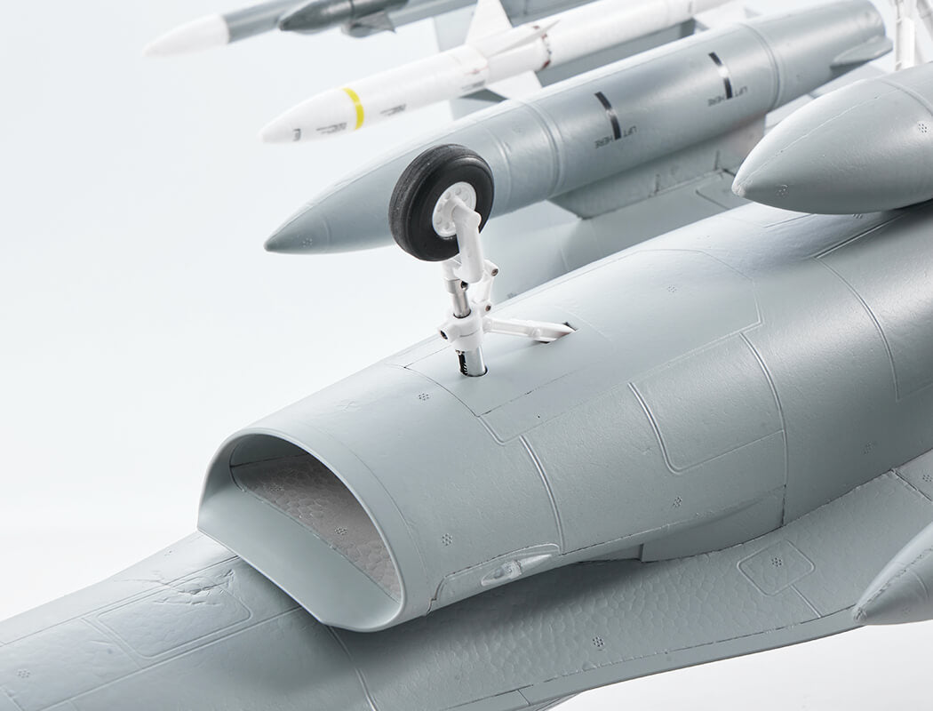 FMS 64mm F-16 GREY EDF PNP FMS146PGY