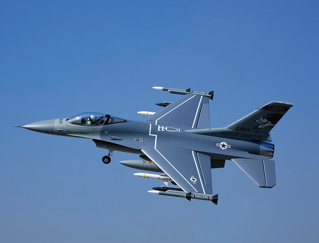 FMS 64mm F-16 GREY EDF PNP FMS146PGY