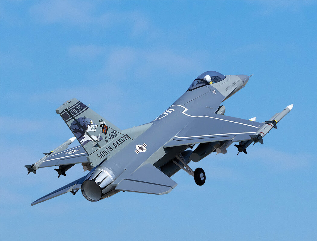 FMS 64mm F-16 GREY EDF PNP FMS146PGY