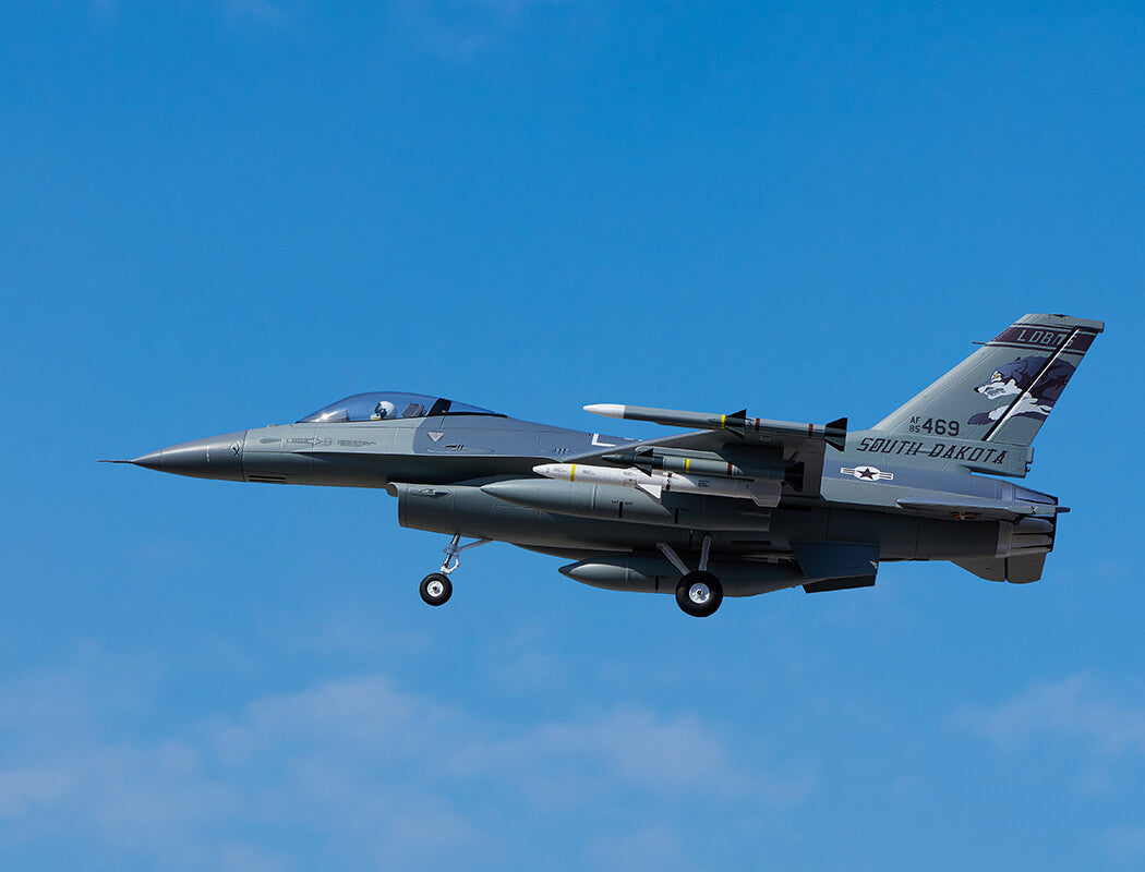 FMS 64mm F-16 GREY EDF PNP FMS146PGY