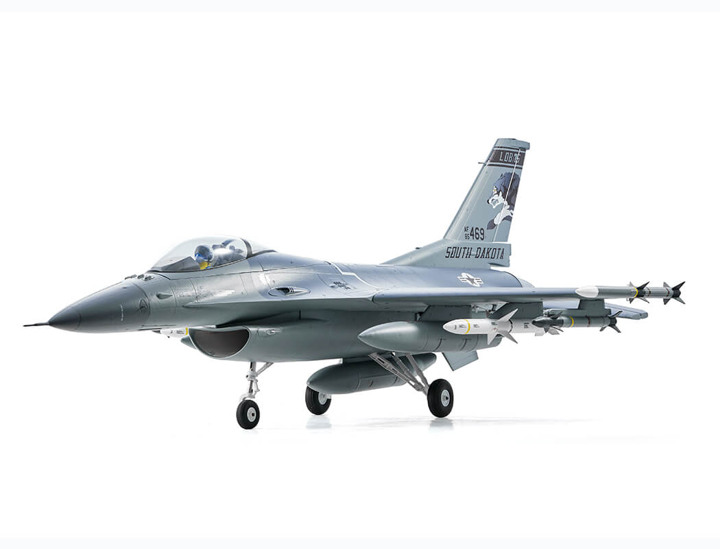 FMS 64mm F-16 GREY EDF PNP FMS146PGY