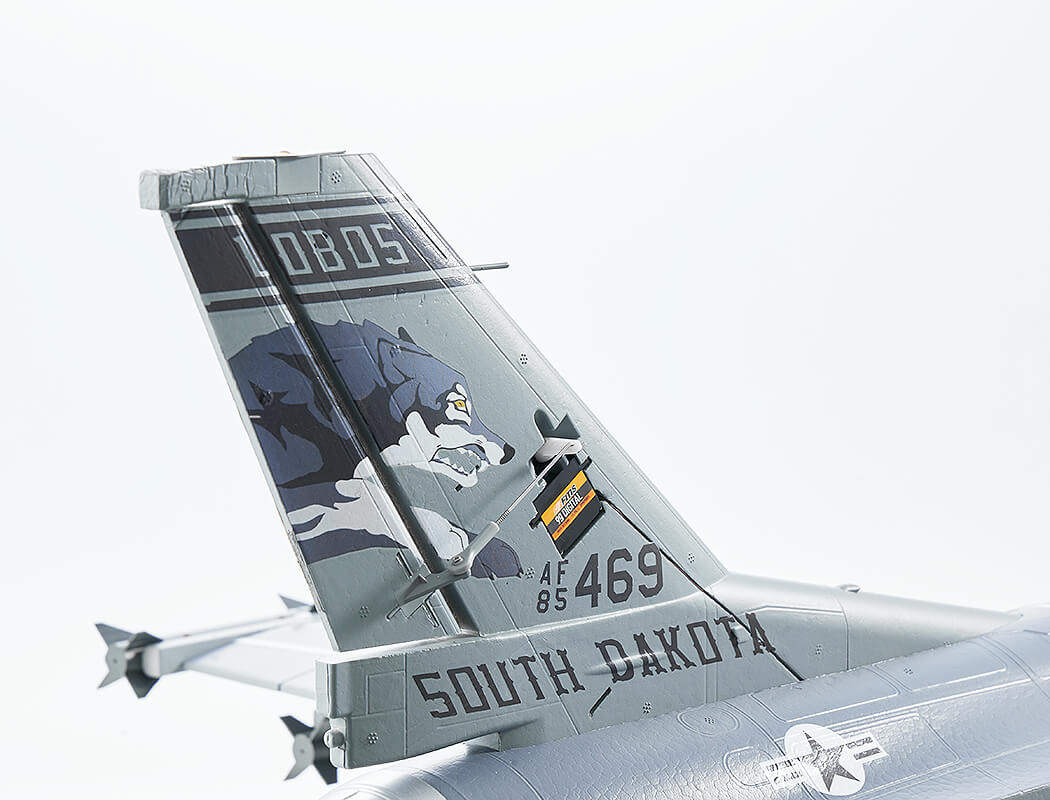 FMS 64mm F-16 GREY EDF PNP FMS146PGY