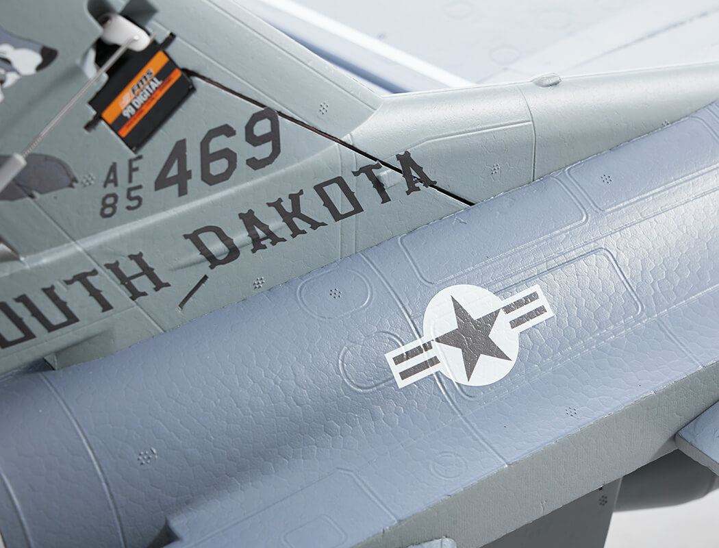 FMS 64mm F-16 GREY EDF PNP FMS146PGY