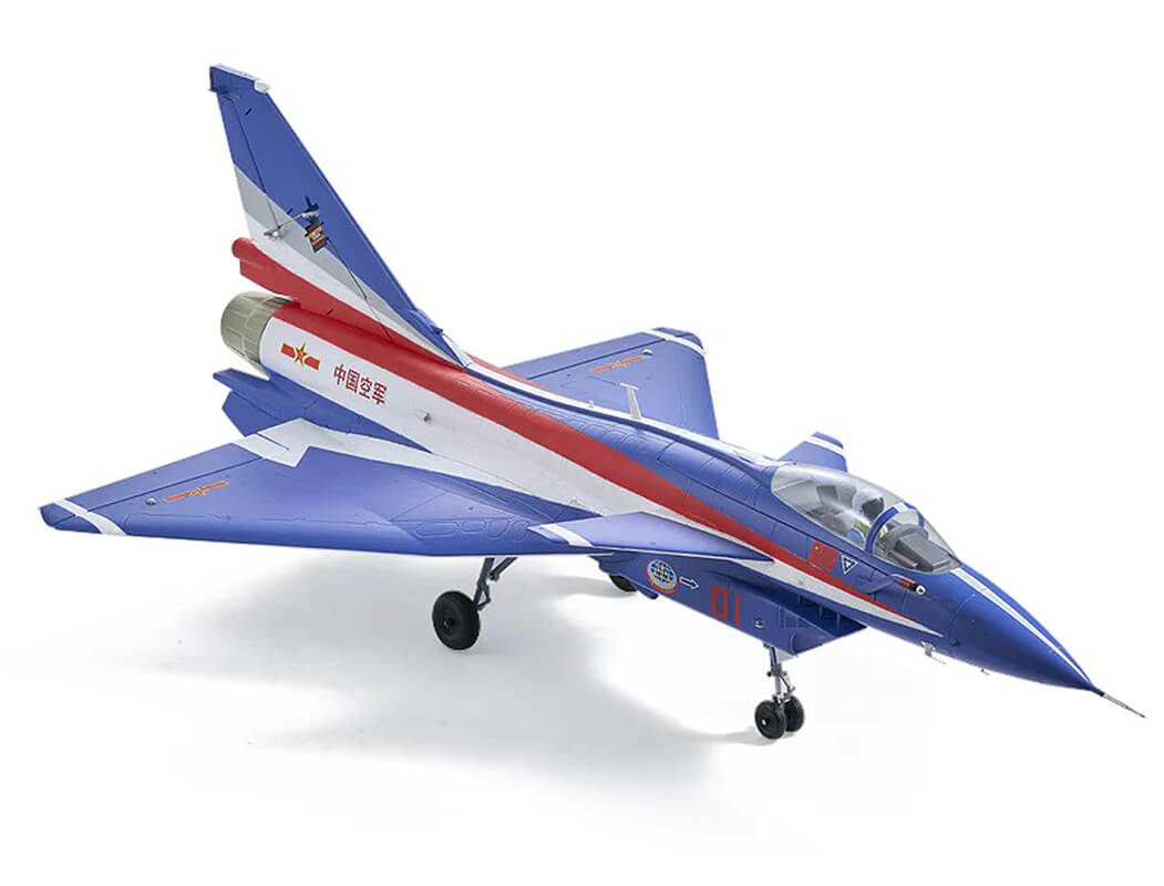 FMS 64mm EDF J-10 WITH REFLEX V3 BLUE FMS149PBU-REFV3