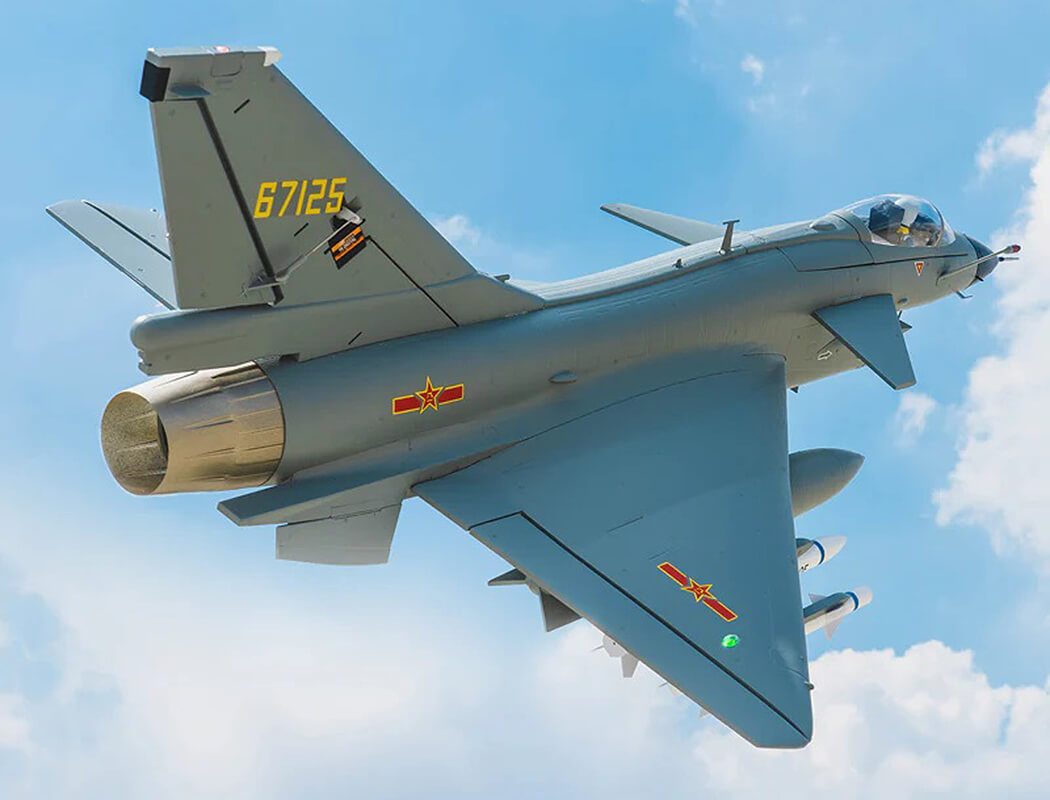 FMS 64mm EDF J-10 WITH REFLEX V3 GREY FMS149PGY-REFV3