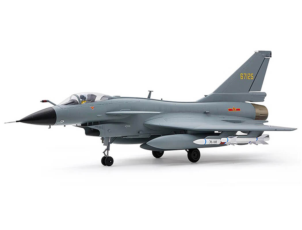 FMS 64mm EDF J-10 WITH REFLEX V3 GREY FMS149PGY-REFV3