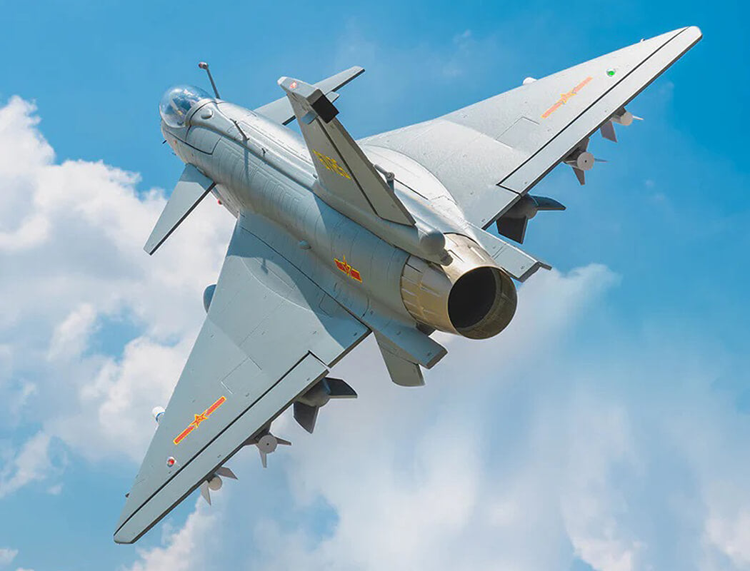 FMS 64mm EDF J-10 WITH REFLEX V3 GREY FMS149PGY-REFV3