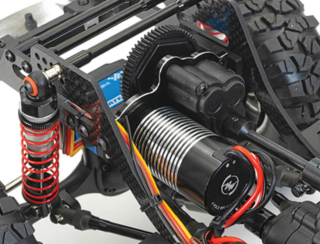 FTX Ruffneck 1/10 Brushless 4wd Trail RTR - Orange FTX5472OR