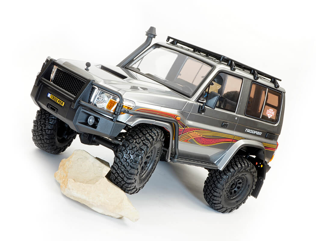 FTX OUTBACK TROOPER 4X4 RTR 1:10 TRAIL CRAWLER - GREY FTX5473GY