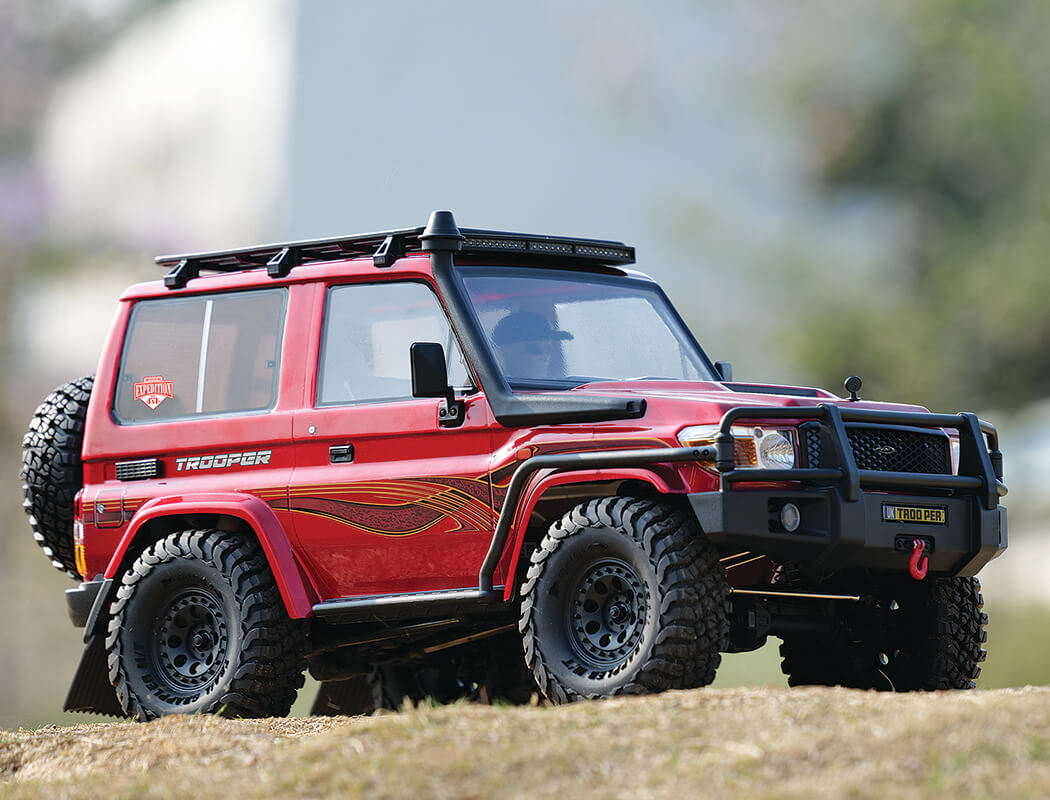 FTX OUTBACK TROOPER 4X4 RTR 1:10 TRAIL CRAWLER - RED FTX5473R