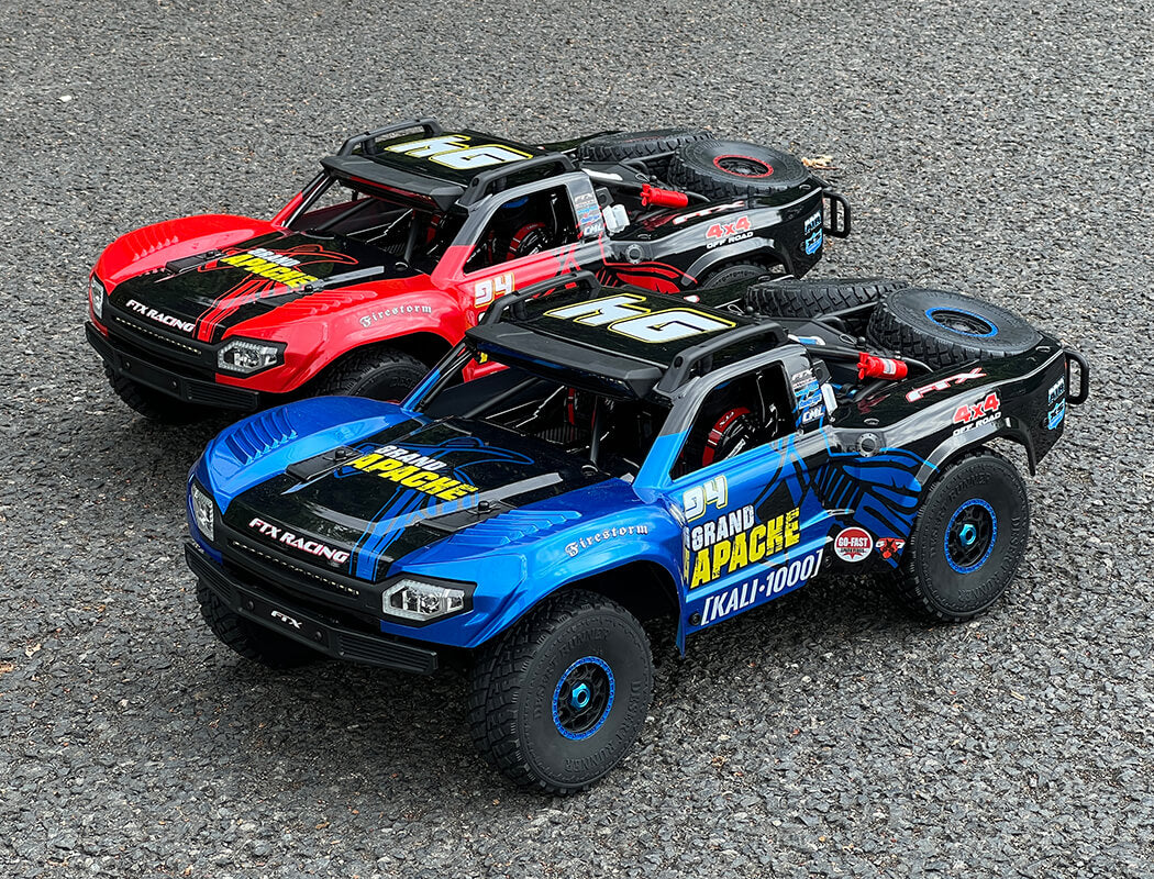 FTX GRAND APACHE 1/7 BRUSHLESS 8S TROPHY TRUCK - BLUE