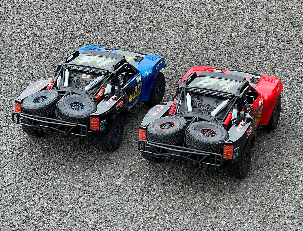 FTX GRAND APACHE 1/7 BRUSHLESS 8S TROPHY TRUCK - BLUE