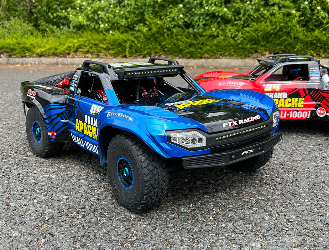 FTX GRAND APACHE 1/7 BRUSHLESS 8S TROPHY TRUCK - BLUE
