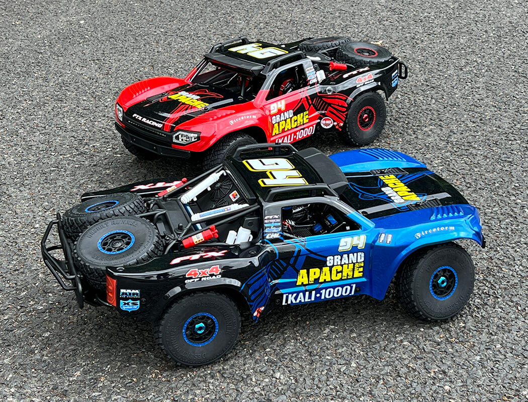FTX GRAND APACHE 1/7 BRUSHLESS 8S TROPHY TRUCK - RED