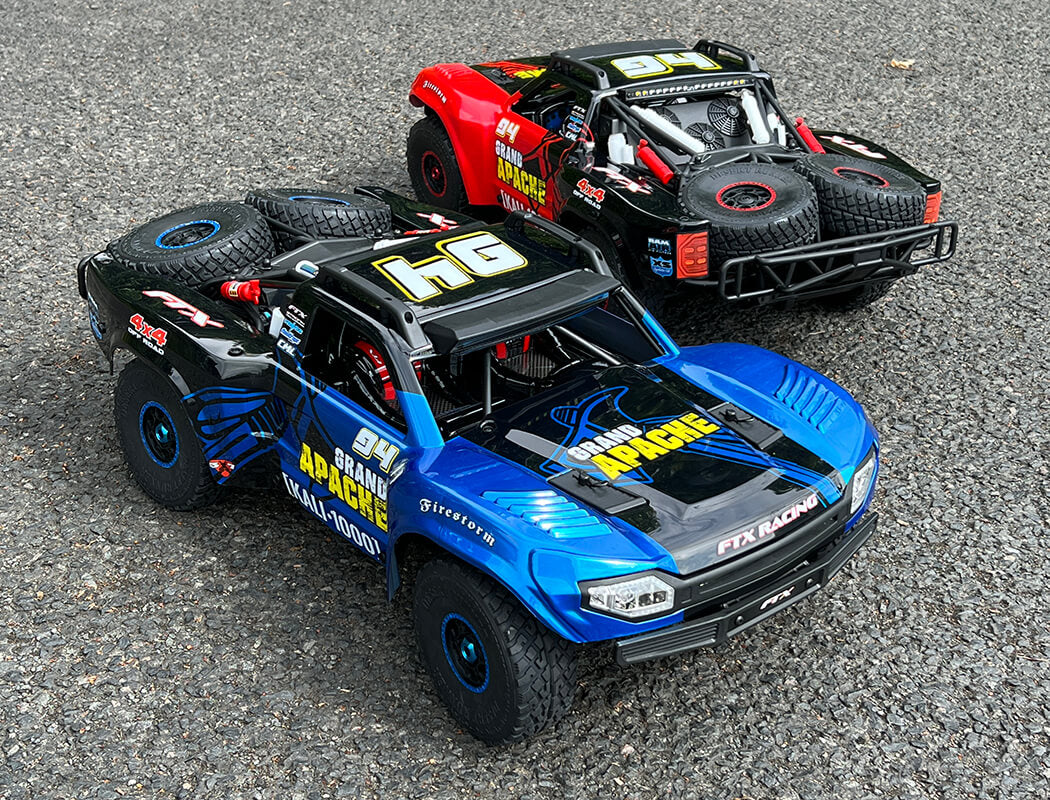 FTX GRAND APACHE 1/7 BRUSHLESS 8S TROPHY TRUCK - RED