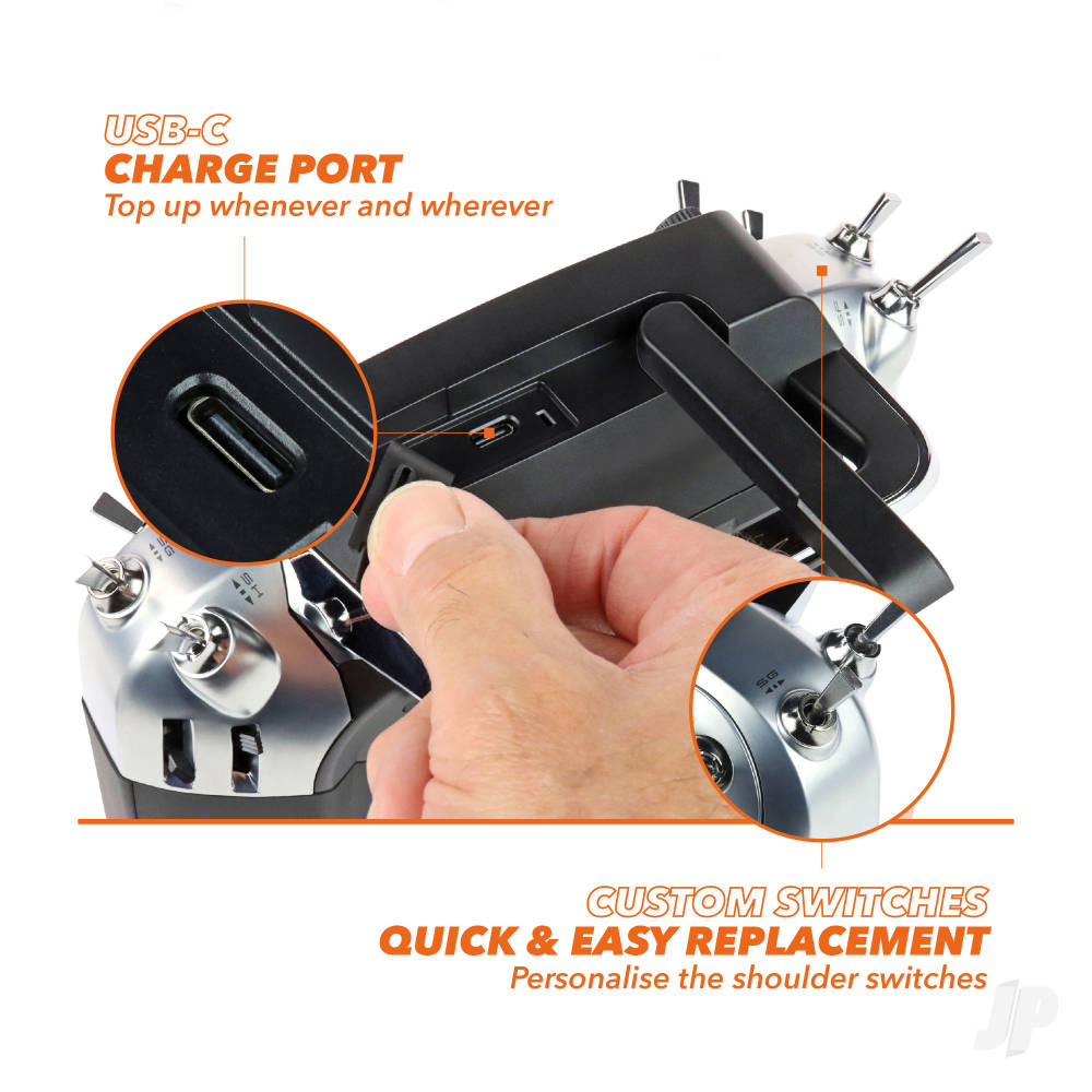 Futaba T26SZ 26-Channel Air Radio with R7214SB Rx, Multi Mode (FUT05003226-3)