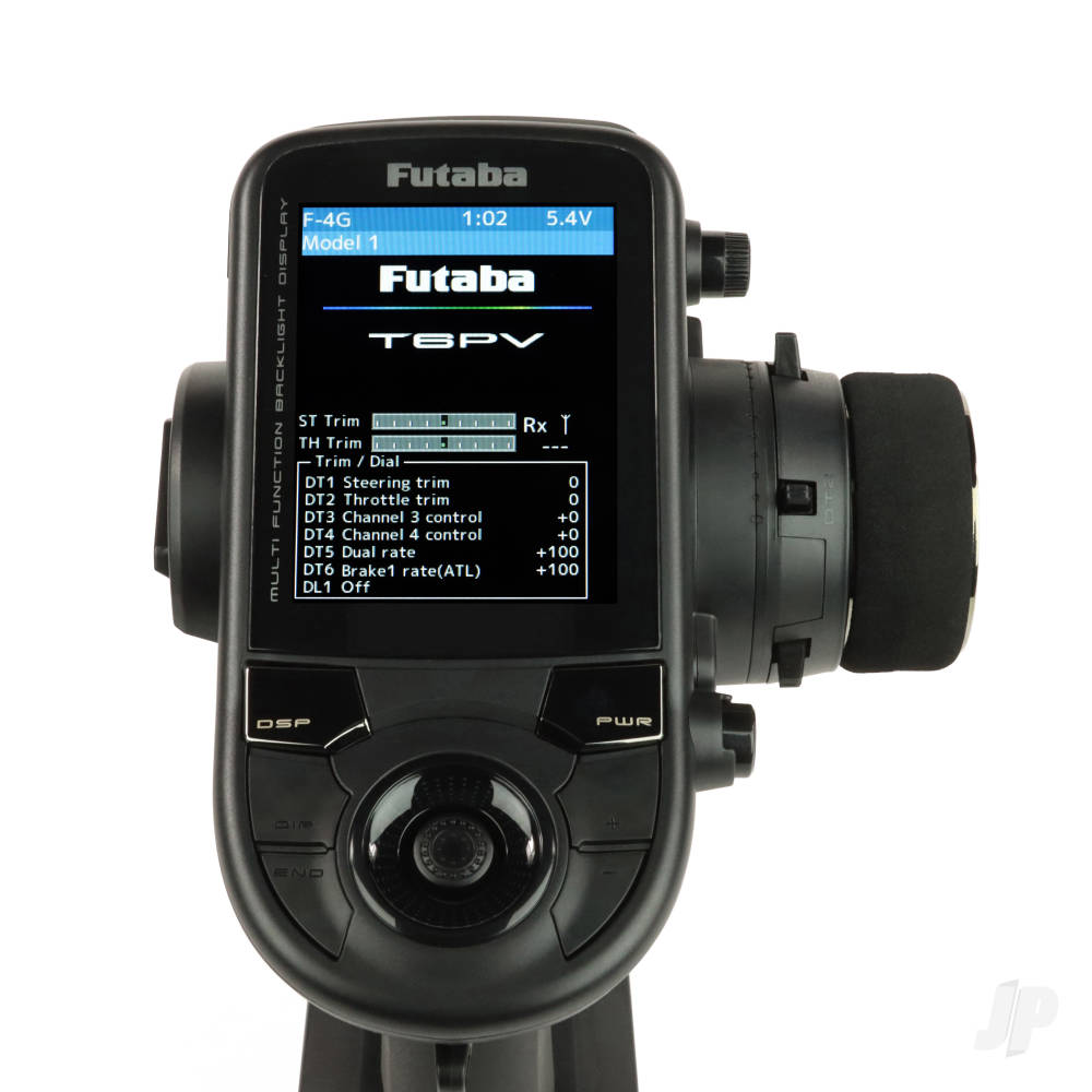 Futaba T6PV 6-Channel Surface Radio with R404SBSE Rx (FUT05003229-3)