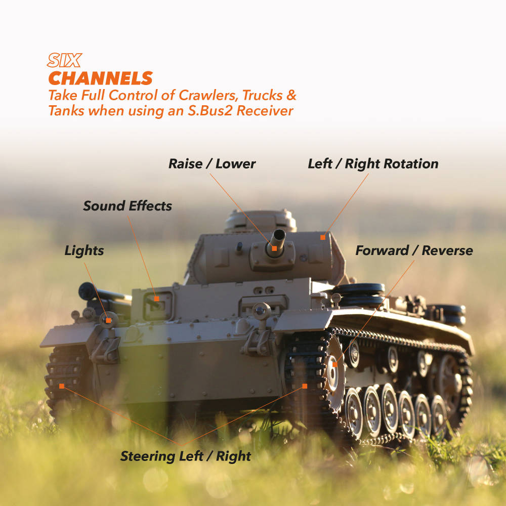 Futaba T6PV 6-Channel Surface Radio with R404SBSE Rx (FUT05003229-3)