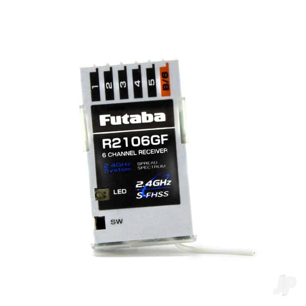Futaba R2106GF 6-Channel (PWM) Air Receiver Micro S-FHSS / FHSS FUT05102525-3