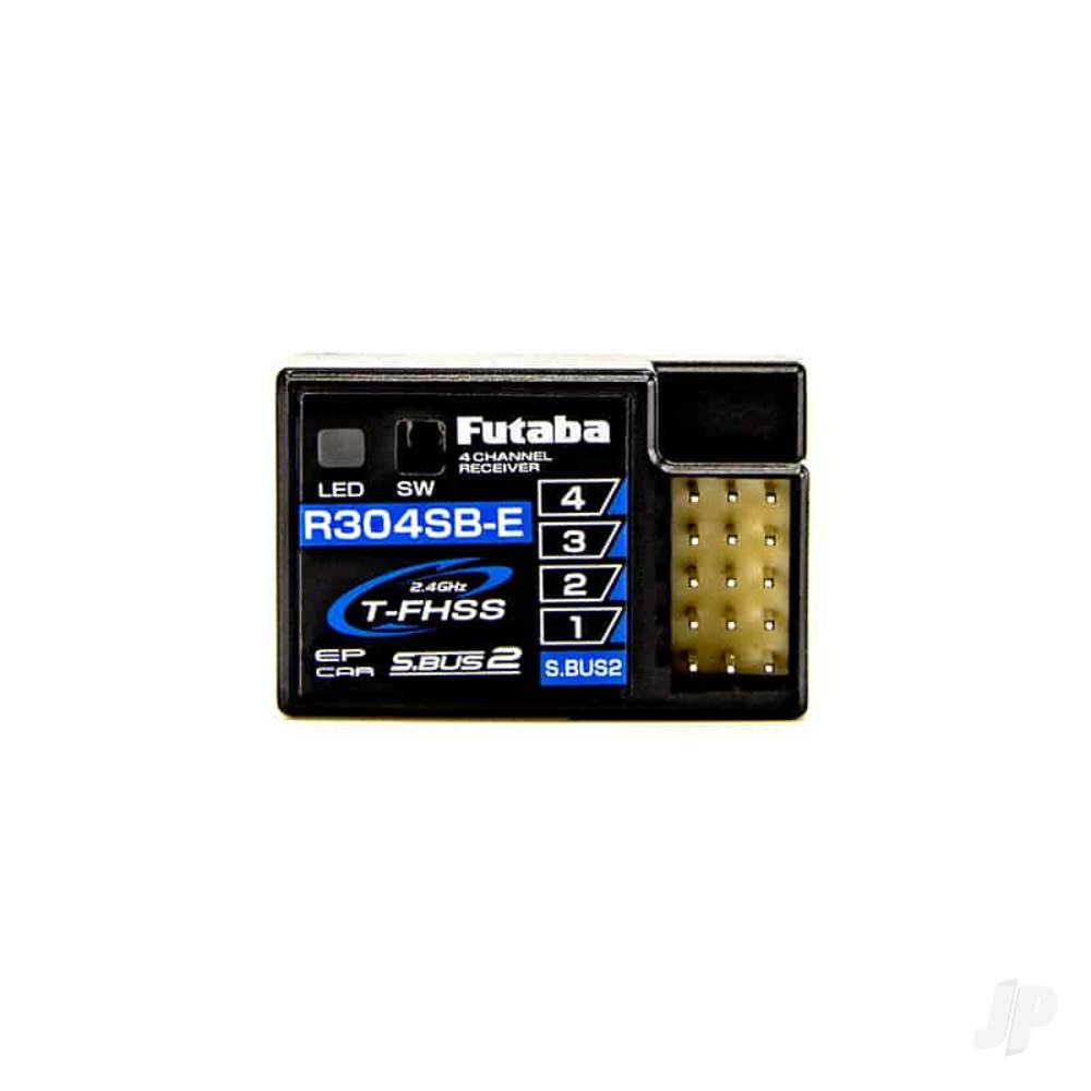 Futaba R304SB-E 4-Channel (PWM) Surface Receiver with S.BUS for Telemetry T-FHSS (Internal Aerial) FUT05102601-3
