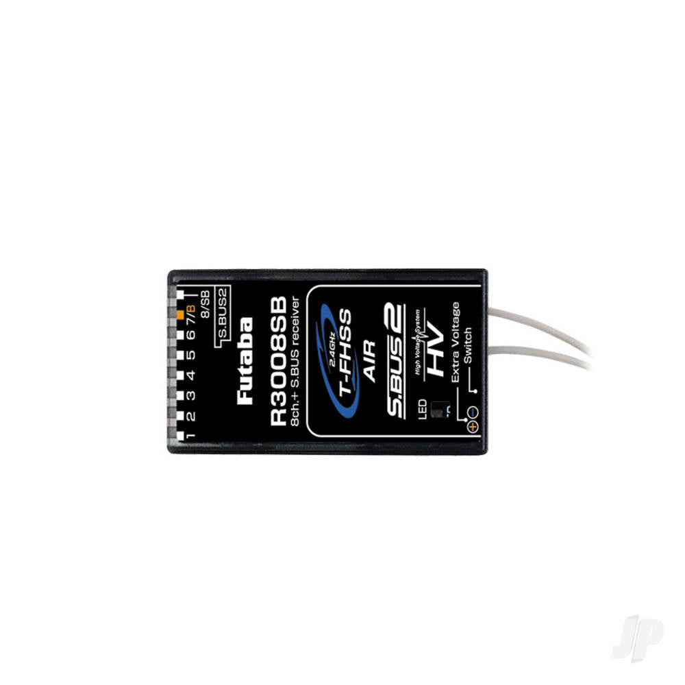 Futaba R3008SB 8-Channel (PWM) Air Receiver (18-Channel S.BUS) T-FHSS FUT05102609-3 2