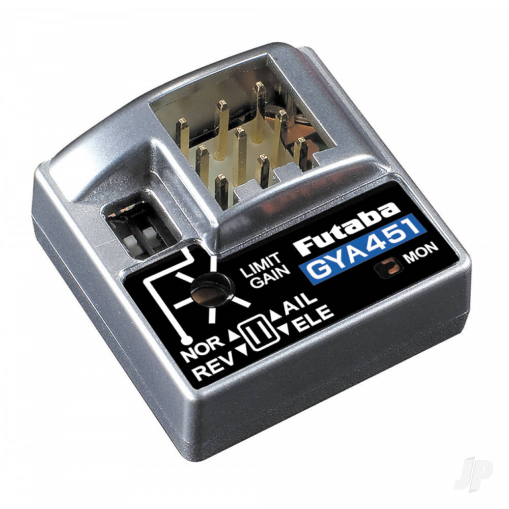 Futaba GYA451 Single Axis Aircraft Gyro AVCS/Normal (Roll or Pitch - Twin - FUT05102667-1 Main