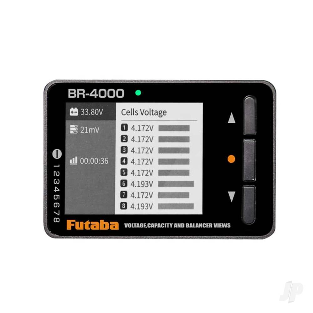 Futaba BR-4000 Battery Checker 1-8 Cells FUT05102709-1