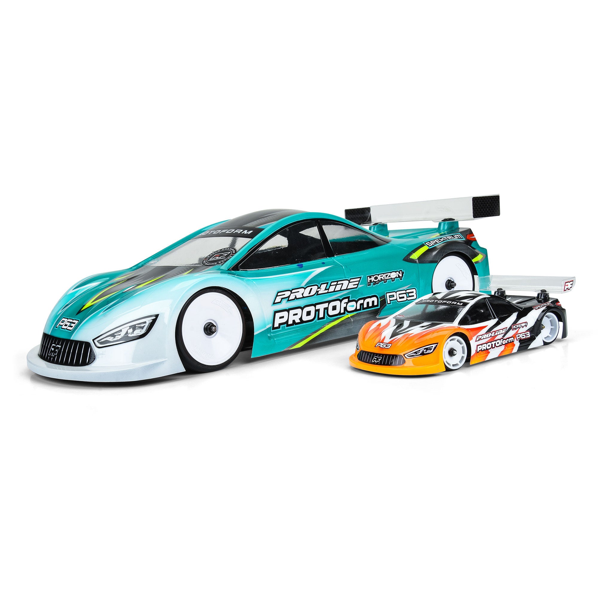 1/28 P63 Light Weight Clear Body: Mini-Z & 1/28 Chassis (98m