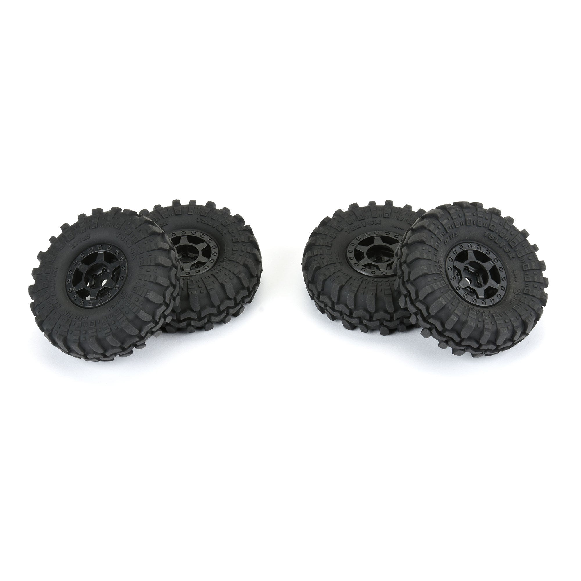 1/24 Interco Super Swamper F/R 1.0" Tires MTD 7mm Black Holc