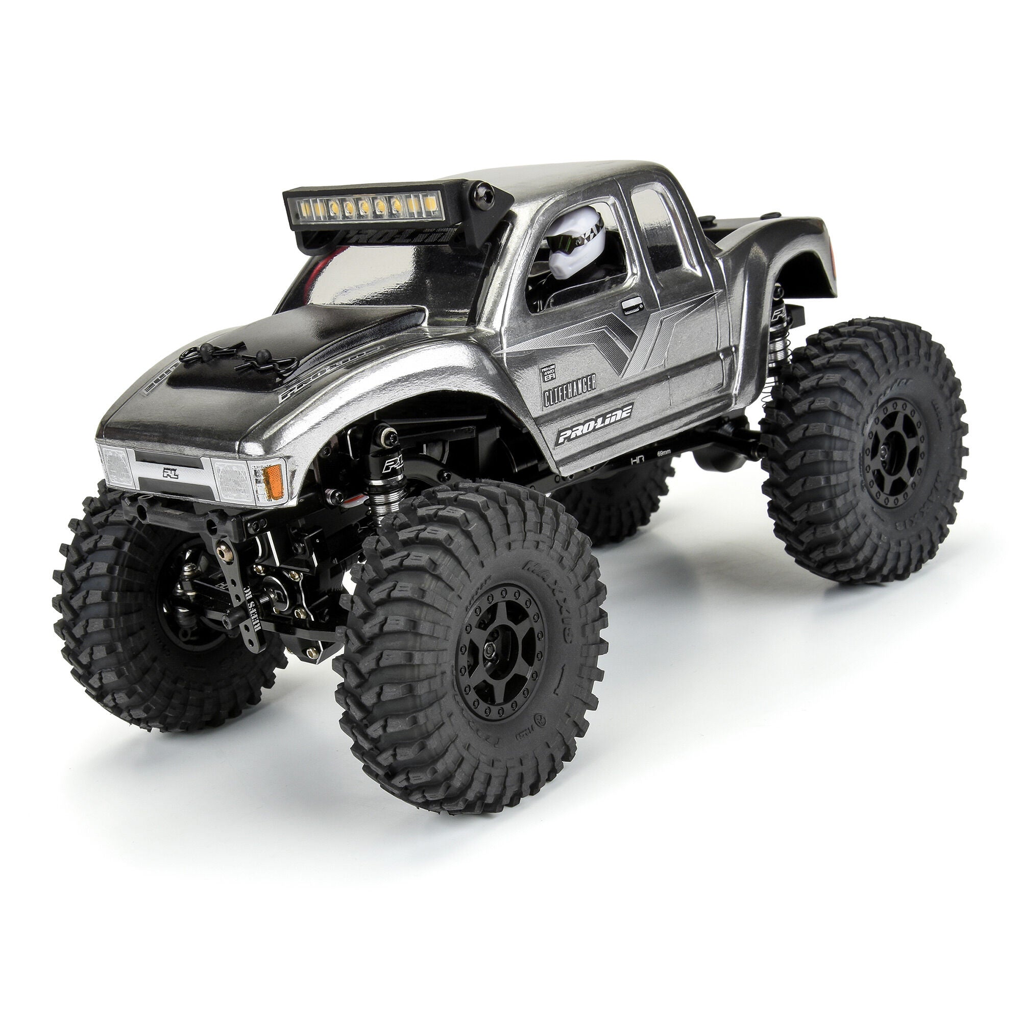 1/24 Maxxis Trepador F/R 1.0" Tires MTD 7mm Black Holcomb (4