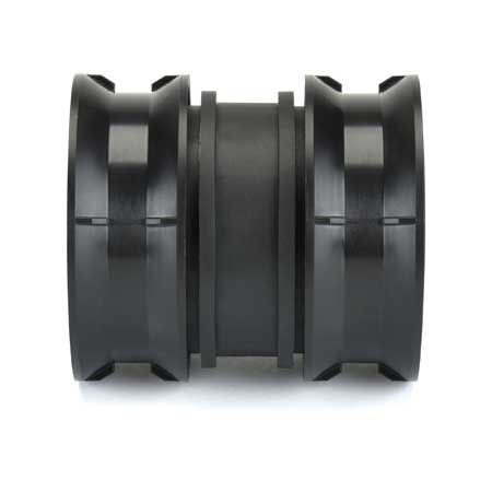 1/10 Carbine Front/Rear 1.9" 12mm Rock Crawler Wheels (2) Bl