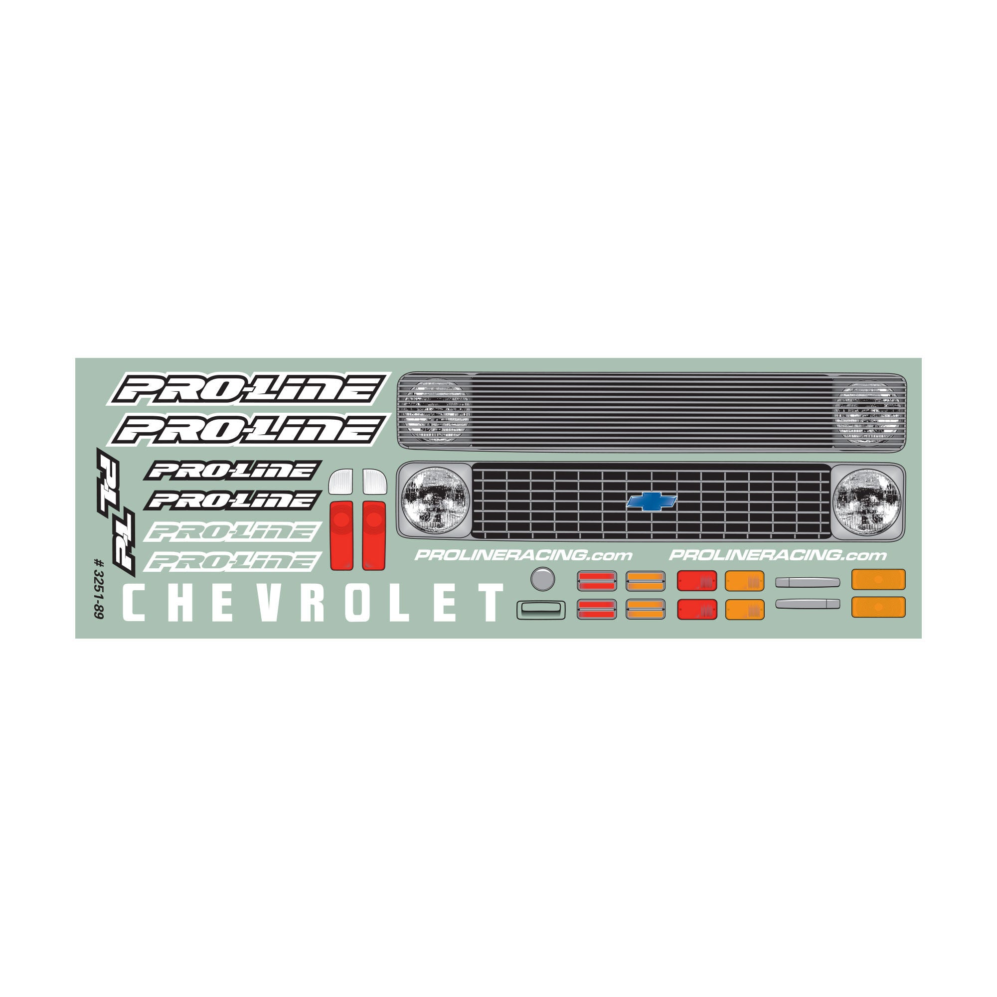 1/10 1972 Chevy C-10 Clear Body: Stampede & Granite
