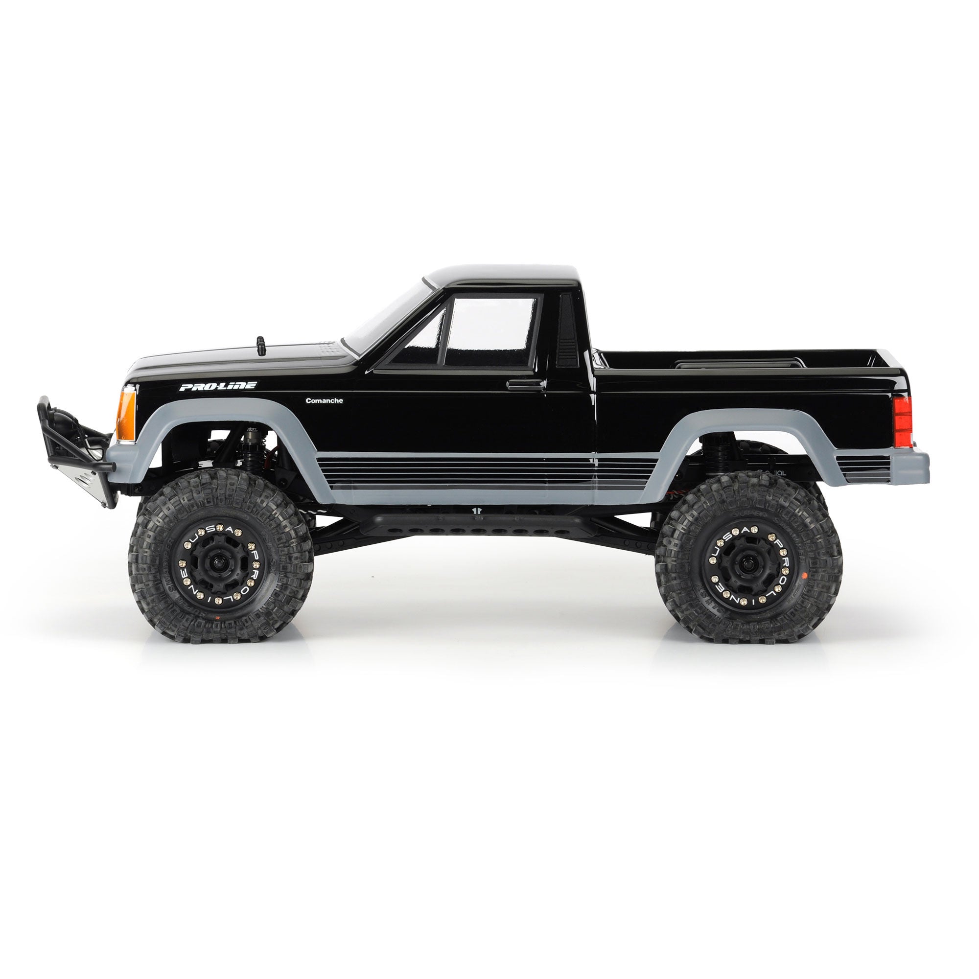 1/10 Jeep Comanche Full Bed Clear Body 12.3" (313mm) WB Crwl