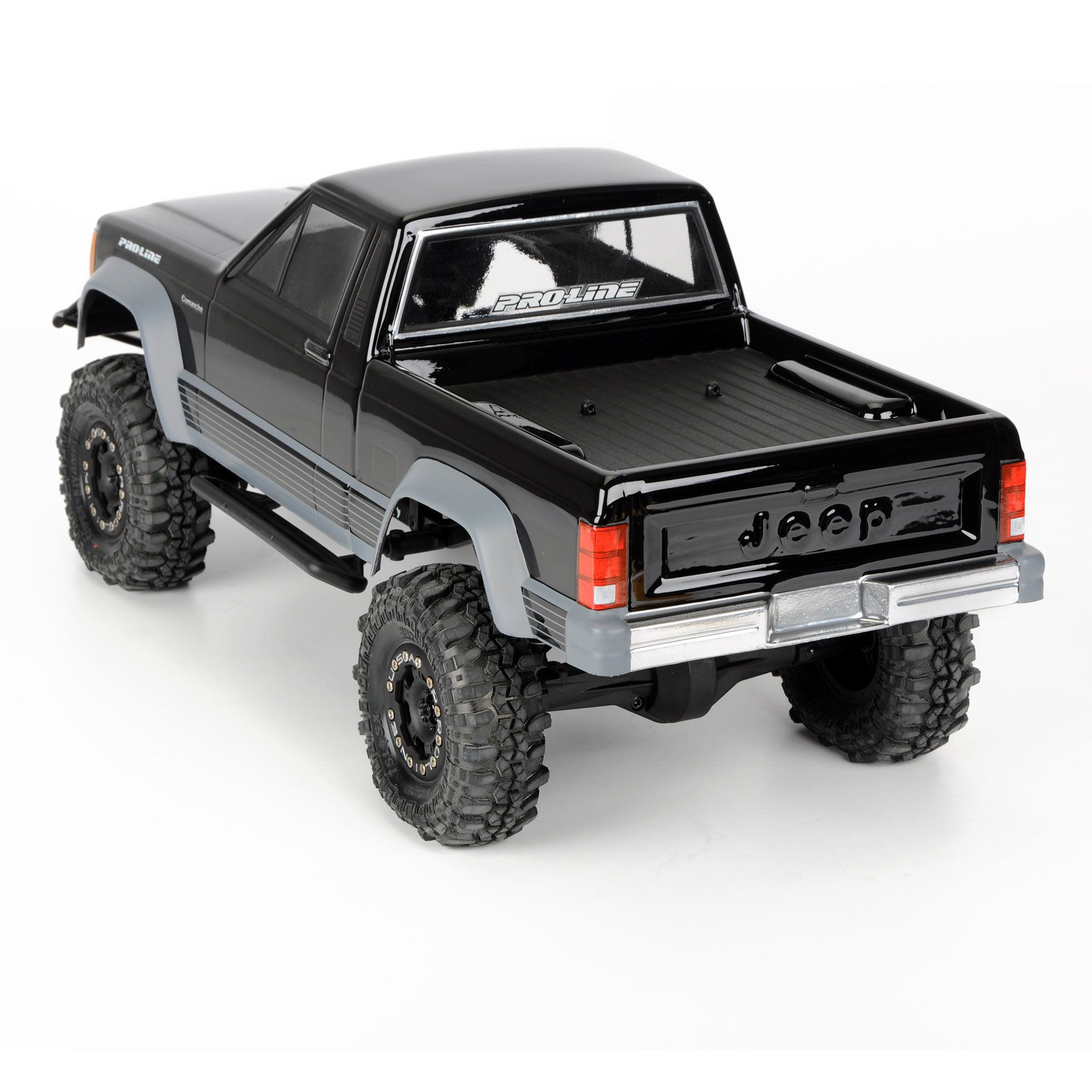 1/10 Jeep Comanche Full Bed Clear Body 12.3" (313mm) WB Crwl