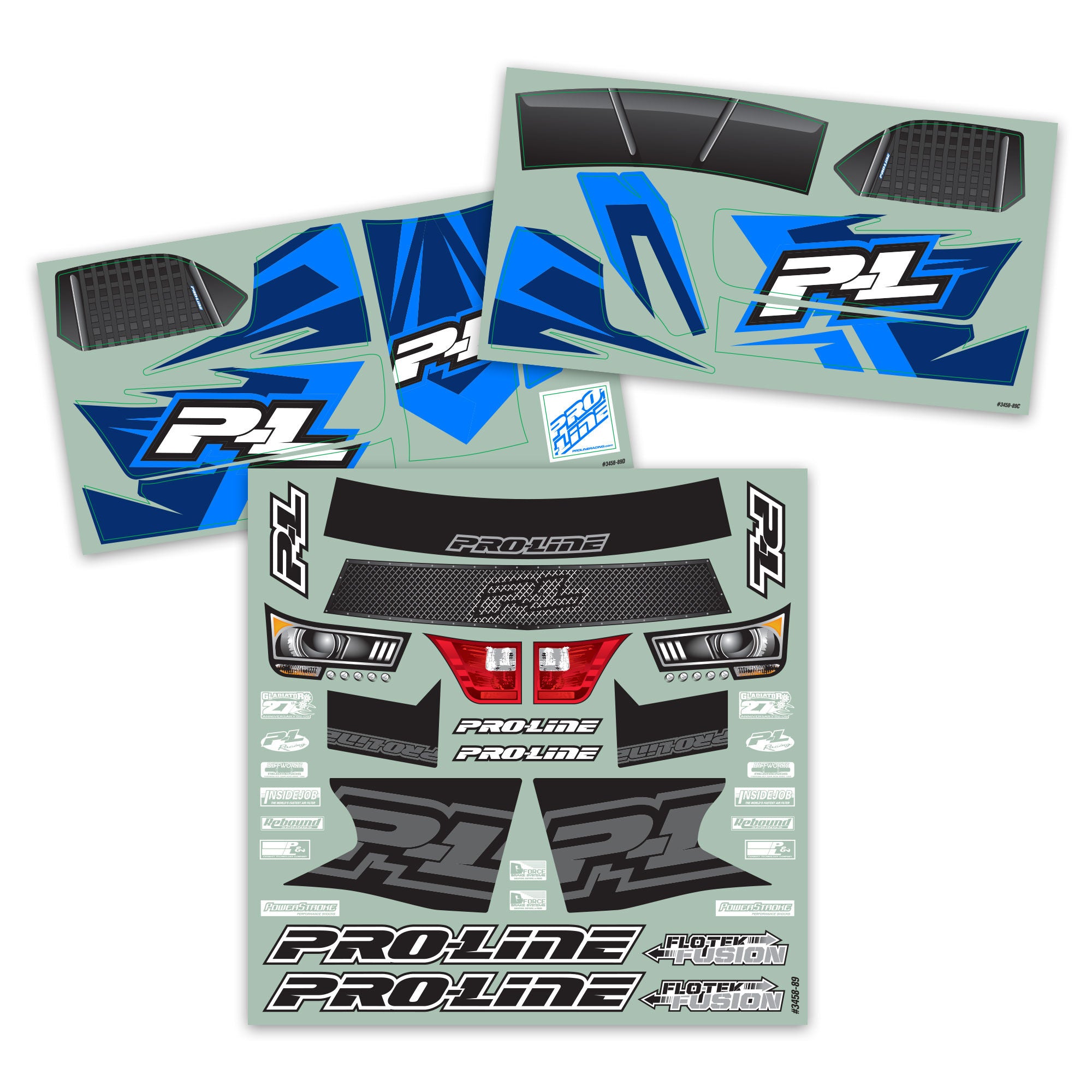 1/10 Pre-Cut Flo-Tek Fusion Tough-Color Black Body: Short Co