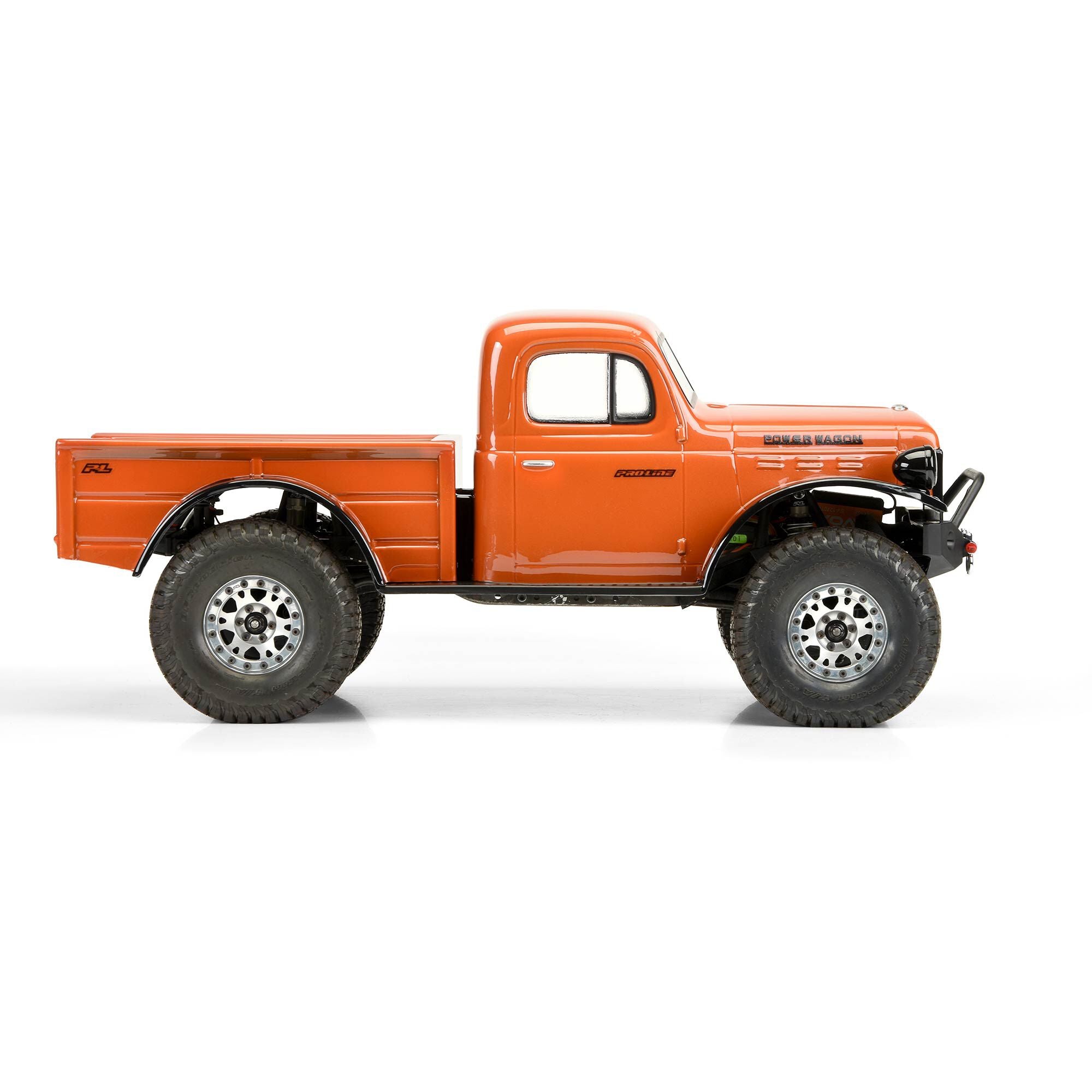 1/10 1946 Dodge Power Wagon Clear Body 12.3" (313mm) WB Craw