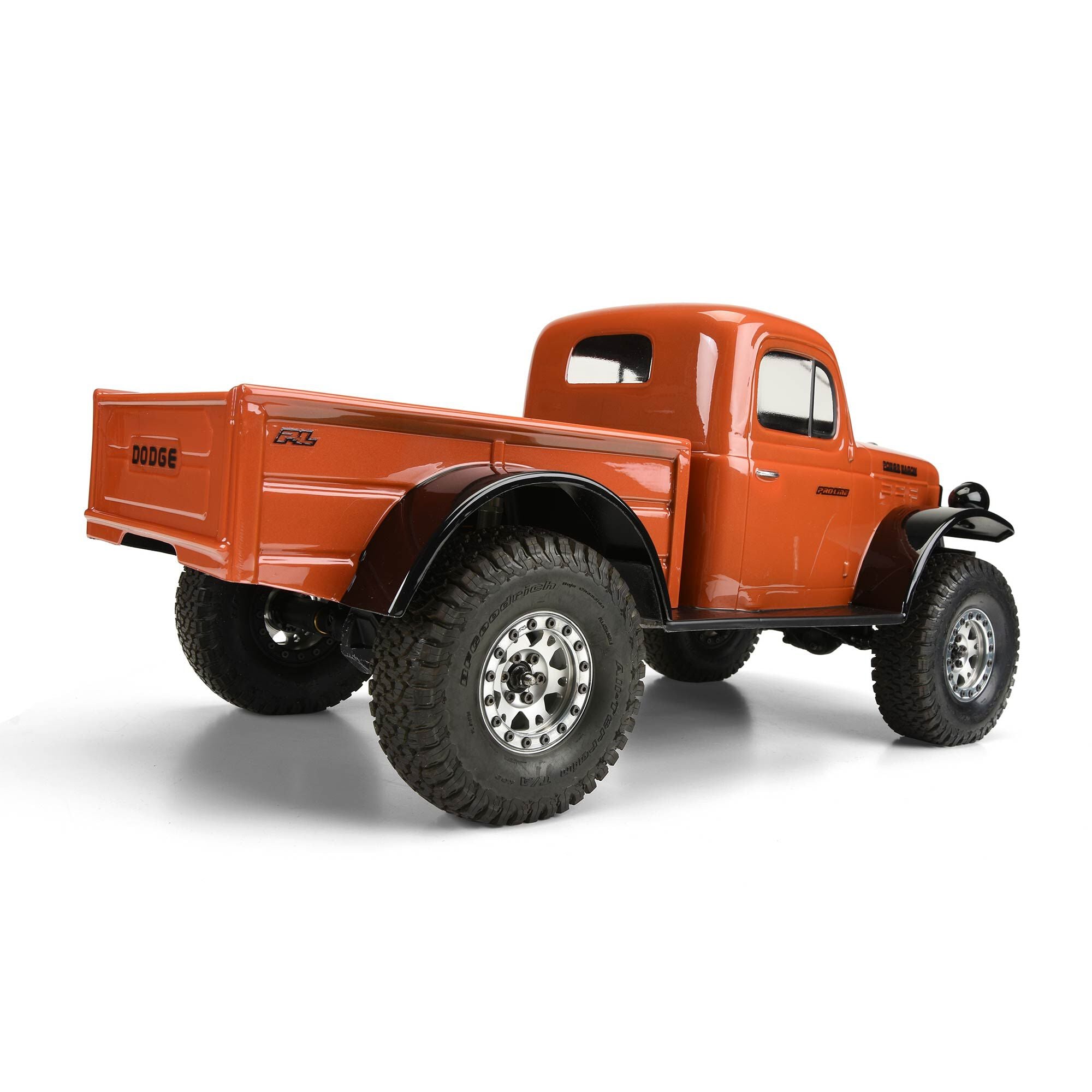 1/10 1946 Dodge Power Wagon Clear Body 12.3" (313mm) WB Craw
