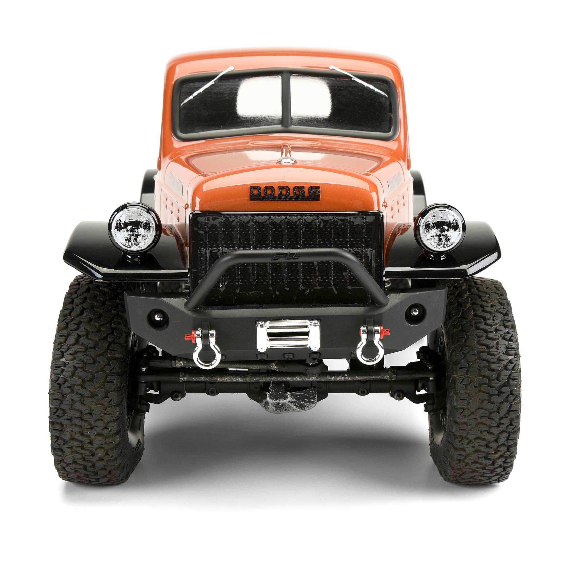 1/10 1946 Dodge Power Wagon Clear Body 12.3" (313mm) WB Craw
