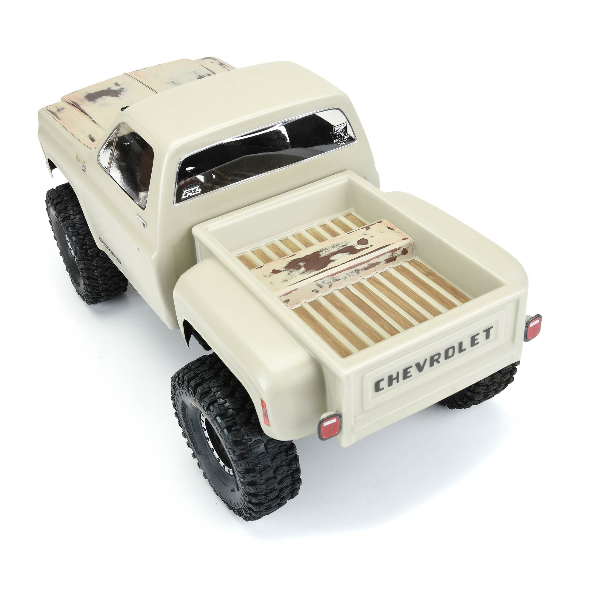 1/10 1978 Chevy K-10 Clear Body 12.3" (313mm) Wheelbase Craw
