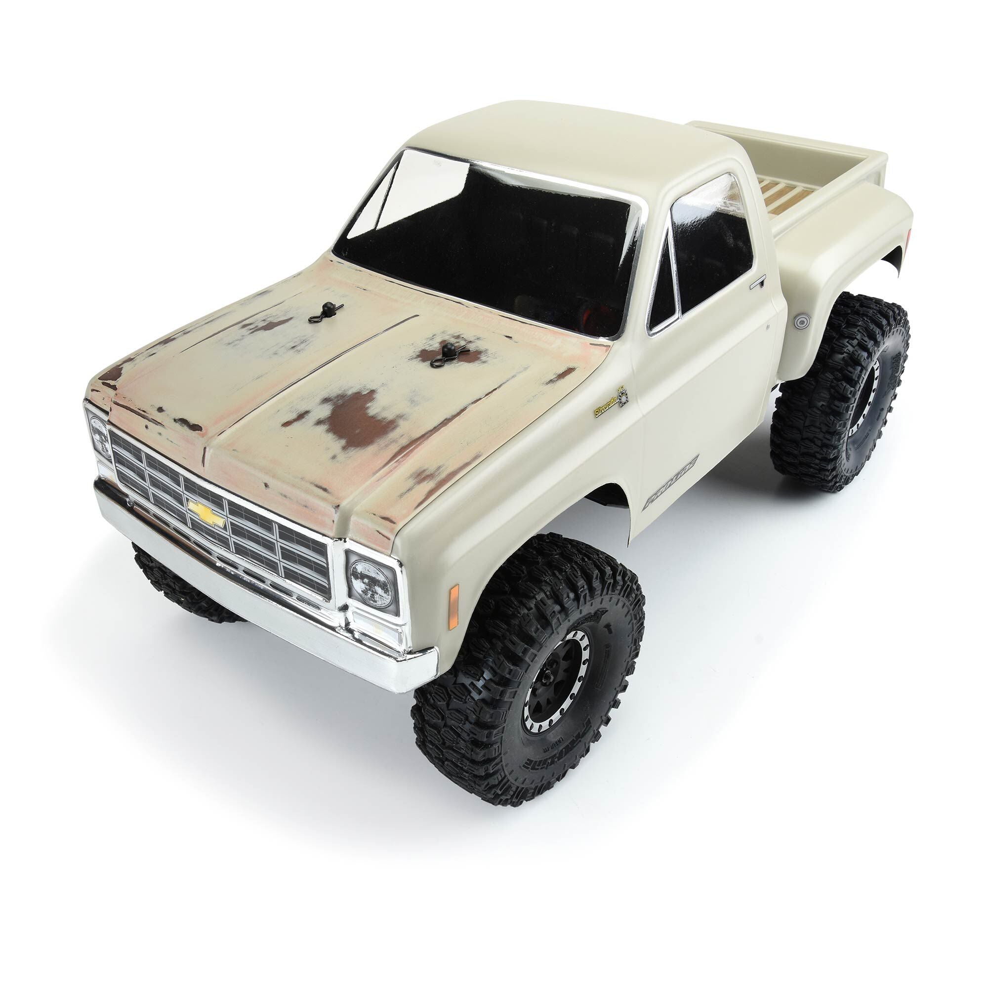 1/10 1978 Chevy K-10 Clear Body 12.3" (313mm) Wheelbase Craw