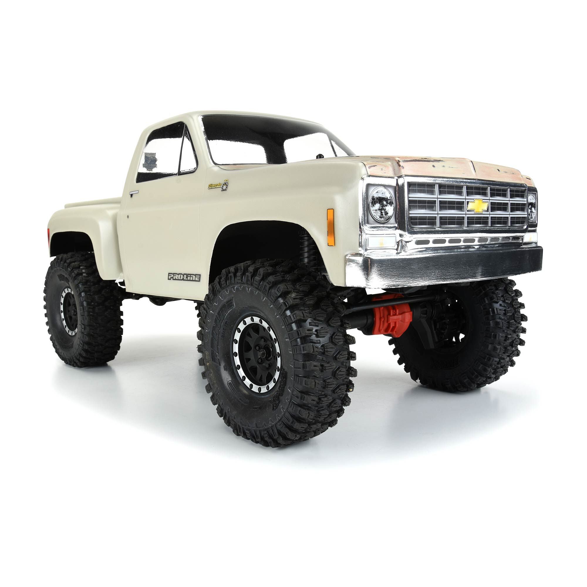 1/10 1978 Chevy K-10 Clear Body 12.3" (313mm) Wheelbase Craw