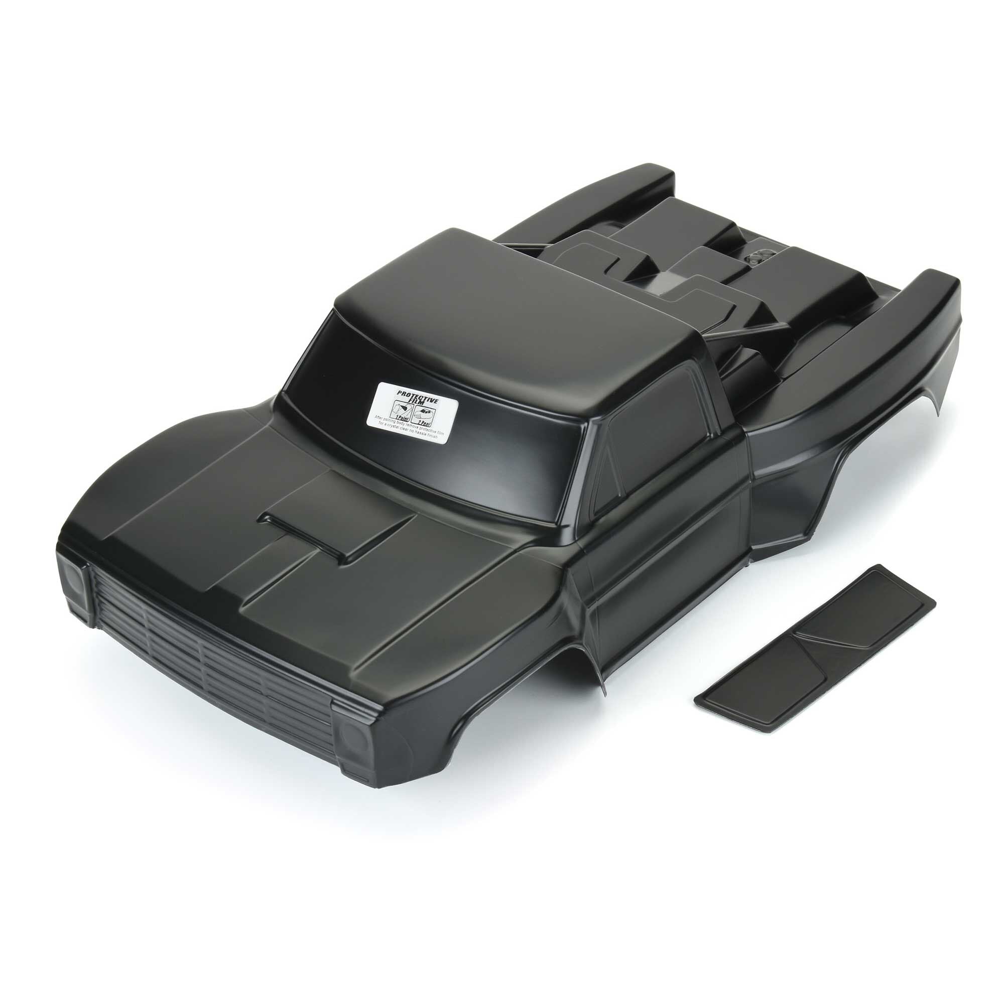 1/10 Pre-Cut 1967 Ford F-100 Heatwave Black Body: Short Cour