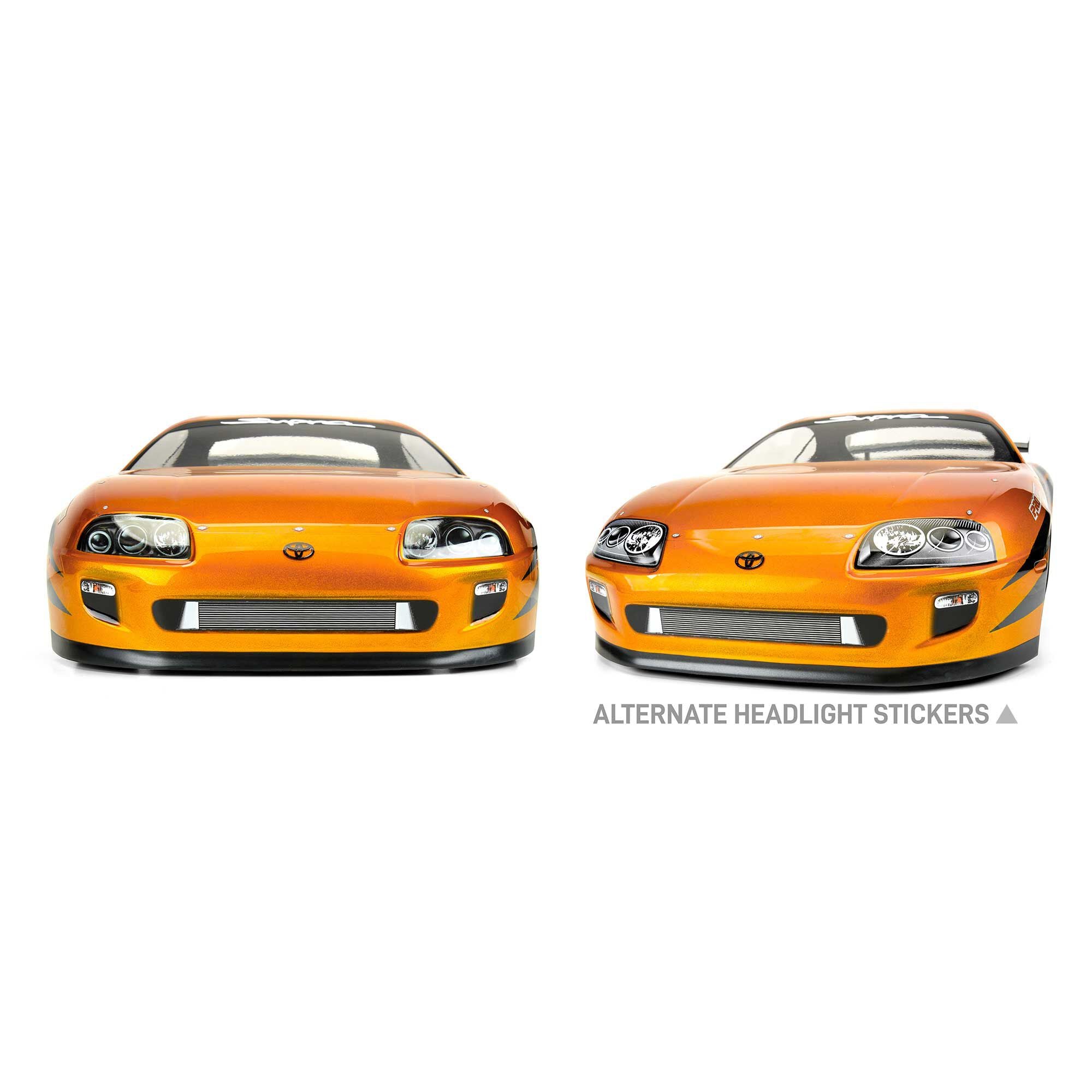 1/10 1995 Toyota Supra Clear Body: Drag Car