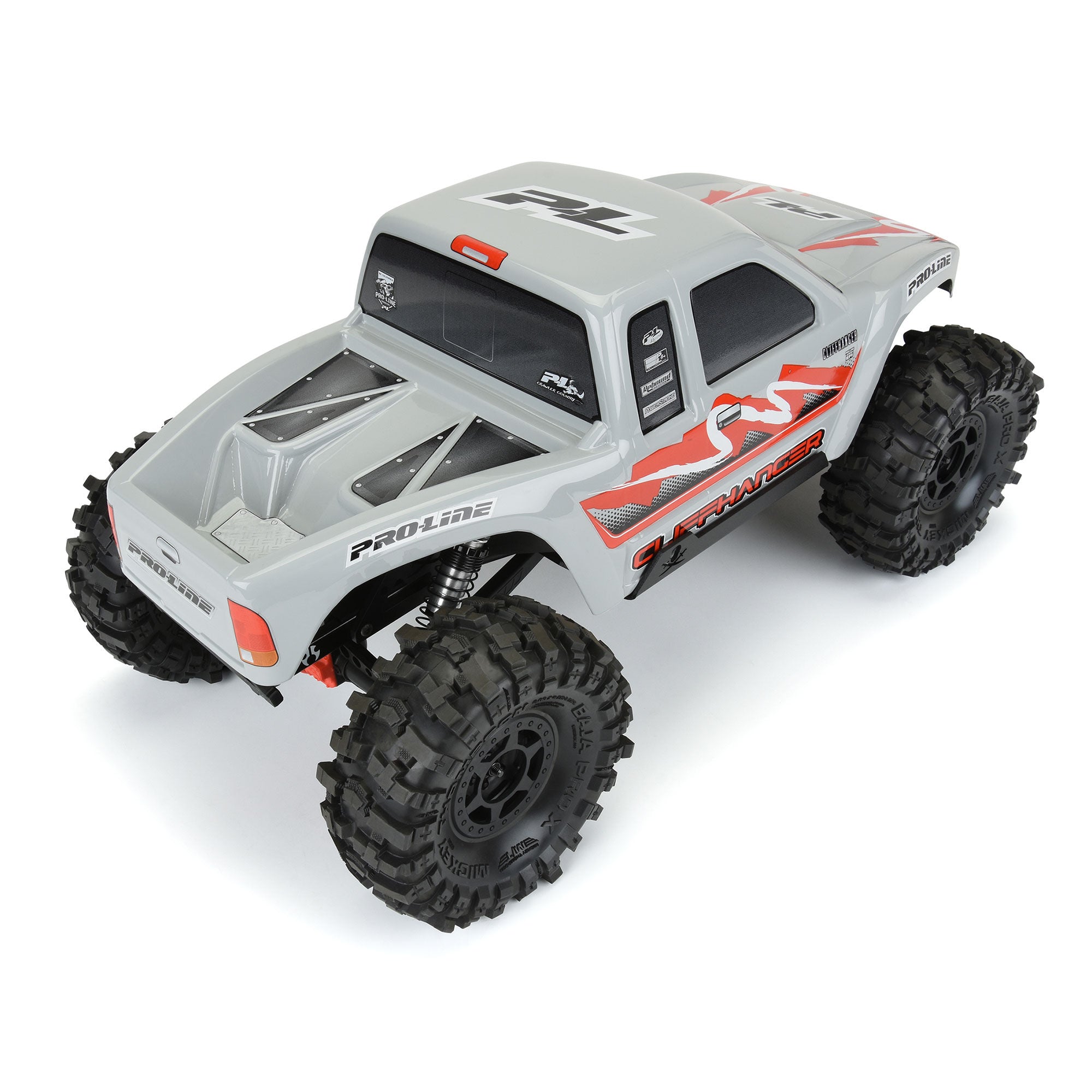 1/10 Cliffhanger HP Stone Gray Body 12.3" (313mm) Wheelbase