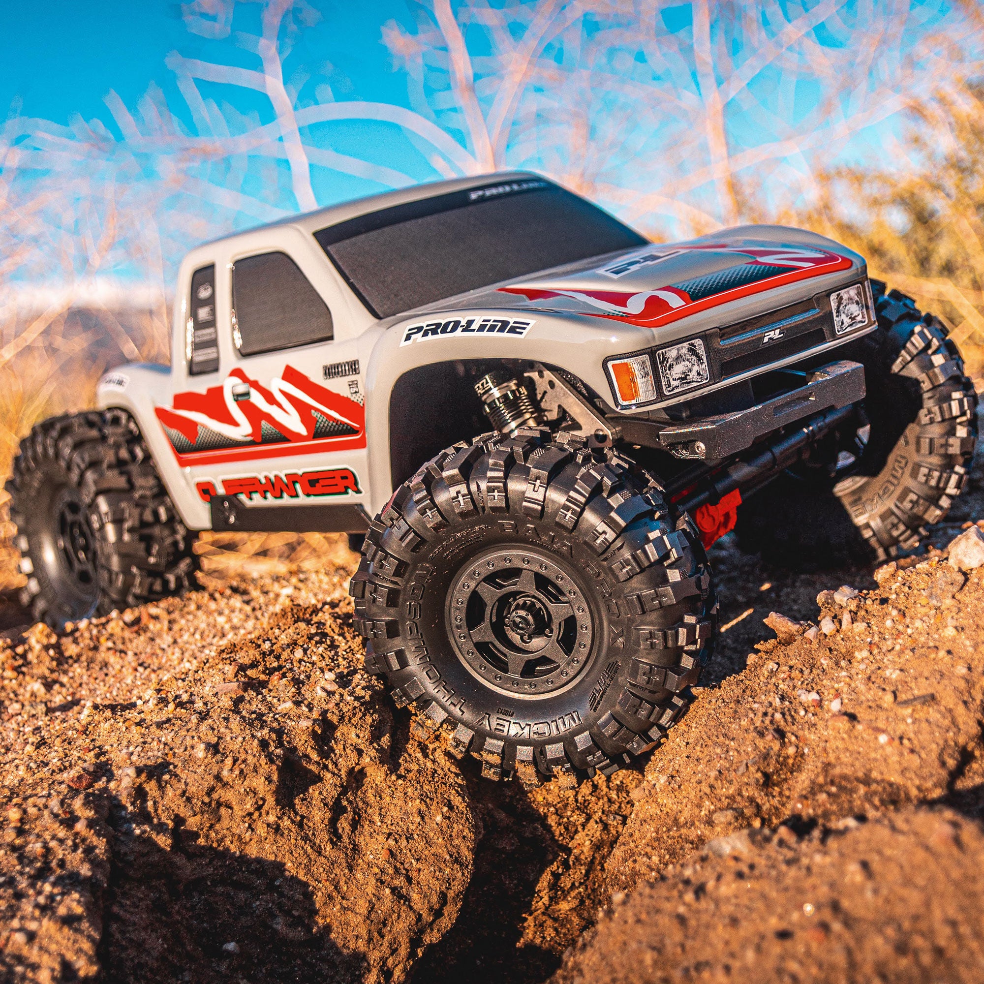 1/10 Cliffhanger HP Stone Gray Body 12.3" (313mm) Wheelbase