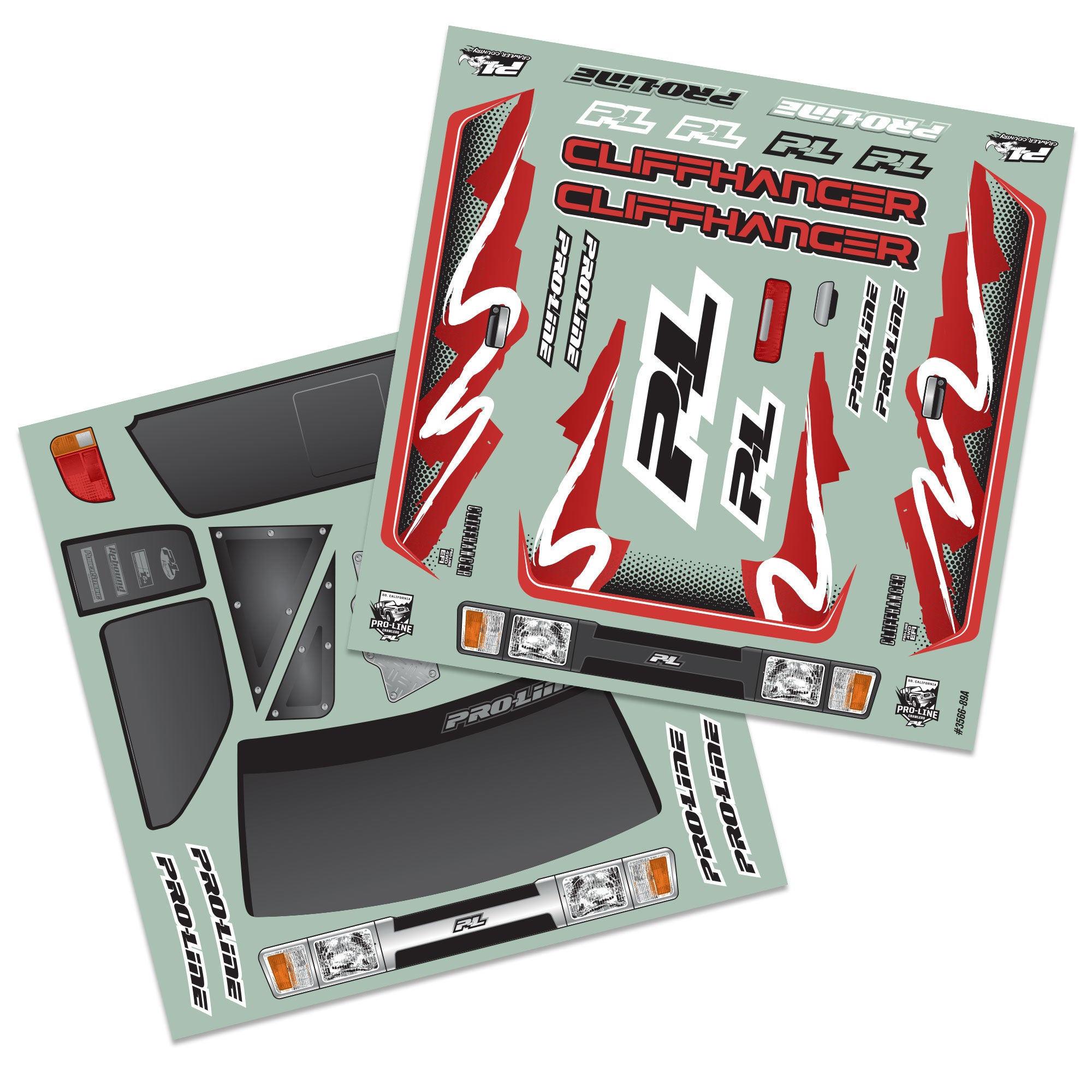 1/10 Cliffhanger HP Stone Gray Body 12.3" (313mm) Wheelbase