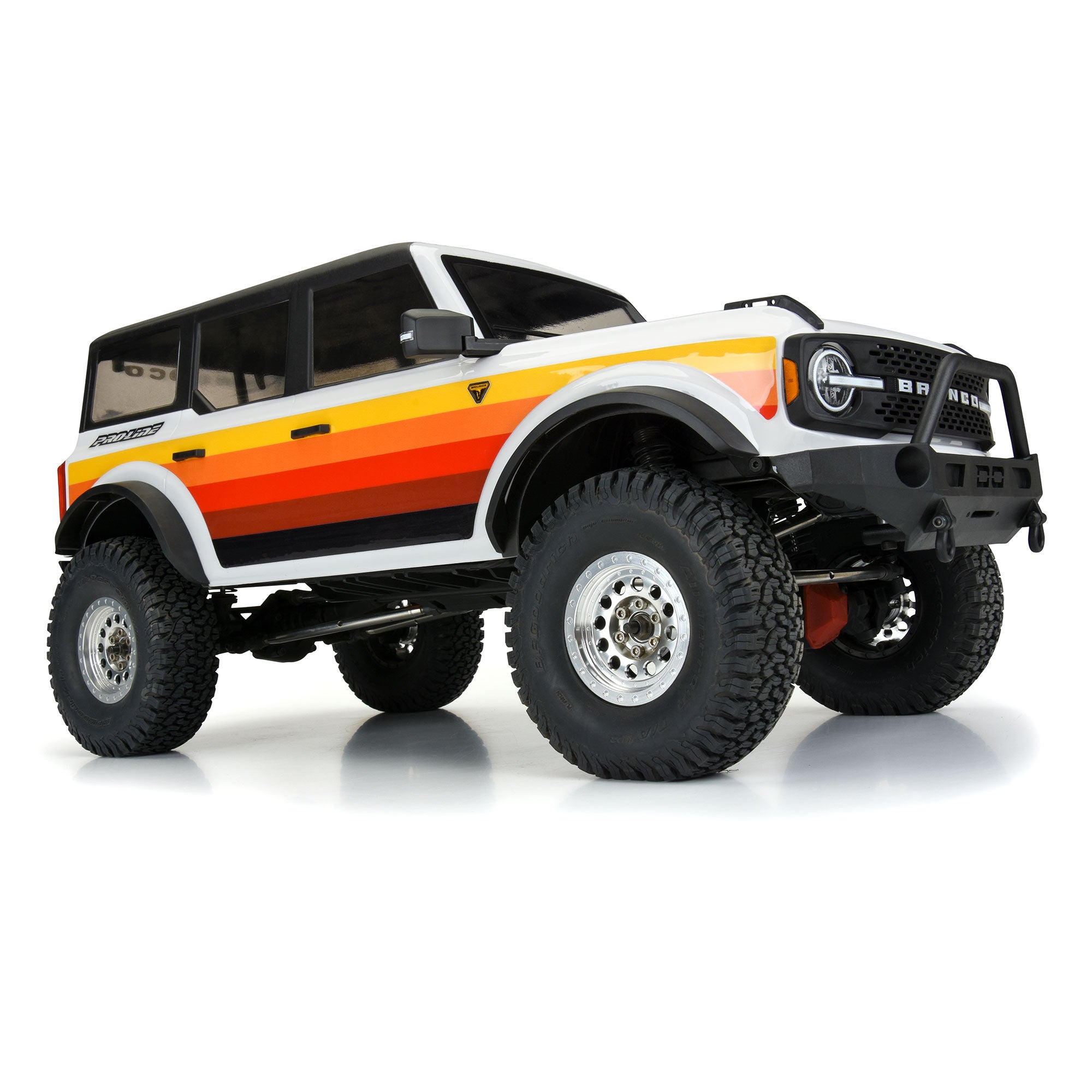 1/10 2021 Ford Bronco Clear Body Set 12.3" Wheelbase: Crawle